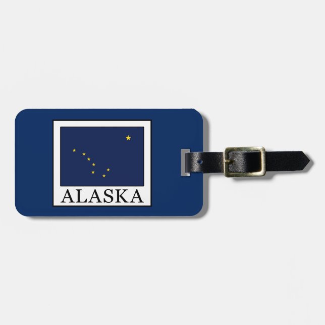 Etiqueta Para Maletas Alaska (Frente Horizontal)