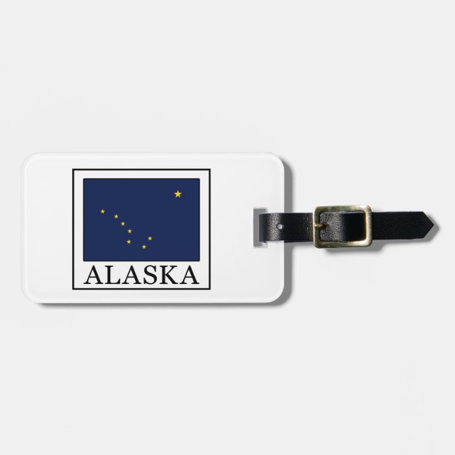 Etiqueta Para Maletas Alaska (Frente Horizontal)