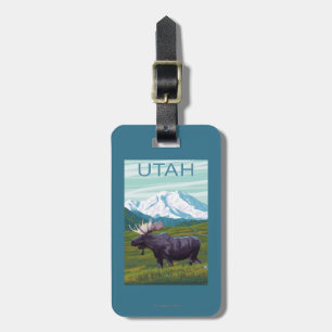 Etiqueta Para Maletas Alces con MountainUtah
