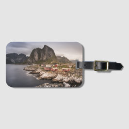 Etiqueta Para Maletas Aldea pesquera de Lofoten Hamnoya