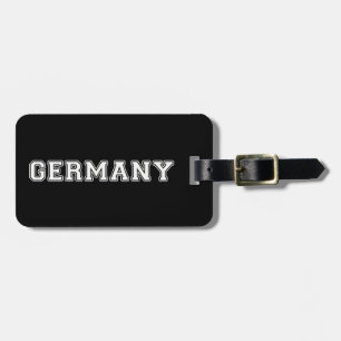 Etiqueta Para Maletas Alemania