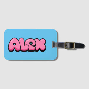 Etiqueta Para Maletas Alex
