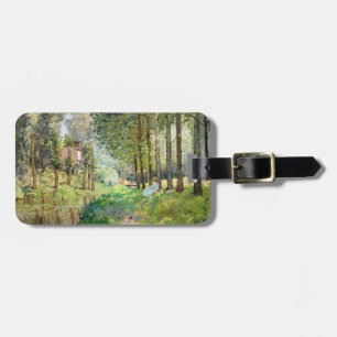 Etiqueta Para Maletas Alfred Sisley - Descanso a lo largo del arroyo