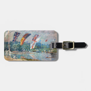 Etiqueta Para Maletas Alfred Sisley - Regata en Molesey