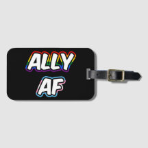 Aliado AF II - Bandera LGBTQ Orgullo Gay Transgéne