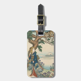 Etiqueta Para Maletas Alice Lost in Japan | Ukiyo-e Mad Journey