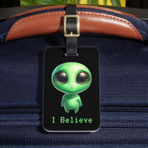Etiqueta Para Maletas Alienígena - Creo