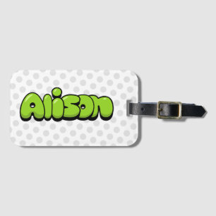 Etiqueta Para Maletas Alison