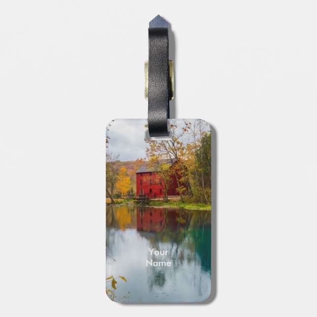 Etiqueta Para Maletas Alley Mill Otumn (Atrás Vertical)