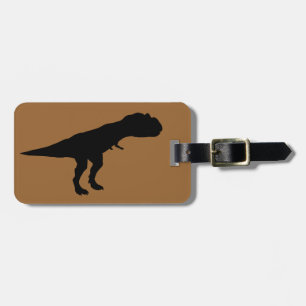Etiqueta Para Maletas Allosaurus Silhouette