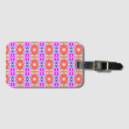 Etiqueta Para Maletas Almohada decorativa caleidoscopio Flor Solar