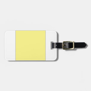 Etiqueta Para Maletas Almohada gris de avión simple color sólido regalo