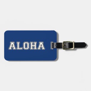 Etiqueta Para Maletas Aloha