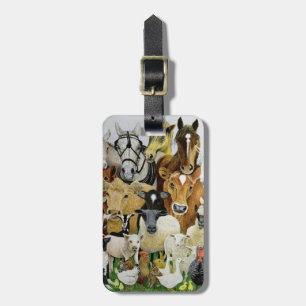 Etiqueta Para Maletas Alteraciones animales