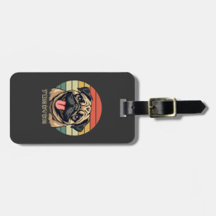 Etiqueta Para Maletas Ama Pug Por Siempre � Diseño de Amante de Pug Ador