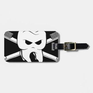 Etiqueta Para Maletas Amarillo oficial Dentites