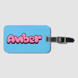 Etiqueta Para Maletas Amber