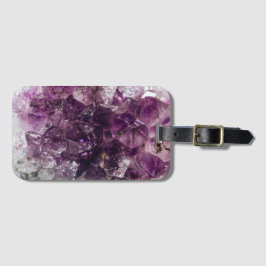 Etiqueta Para Maletas Amethyst Crystal Energy