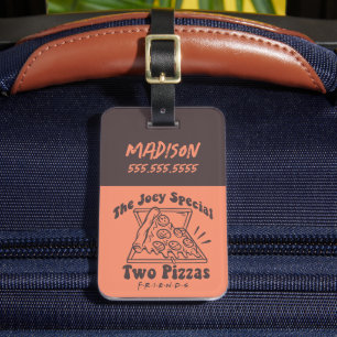 Etiqueta Para Maletas AMIGOS™   Cita de Joey Pizza