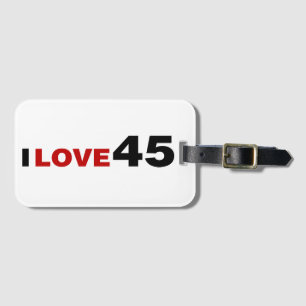 Etiqueta Para Maletas Amo 45