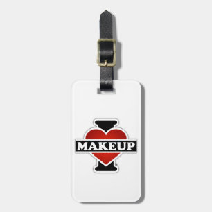 Etiqueta Para Maletas Amo maquillaje