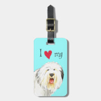 Amo mi perro pastor inglés viejo