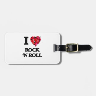 Etiqueta Para Maletas Amo rock-and-roll
