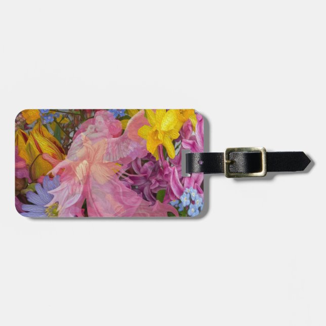 Etiqueta Para Maletas Amor del ángel (Frente Horizontal)