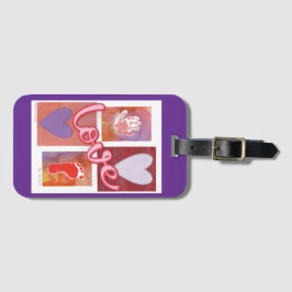 Etiqueta Para Maletas Amor del bebé - Arte para niños para CHOC