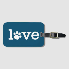 Etiqueta Para Maletas Amor mascota