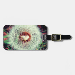 Etiqueta Para Maletas Amuleto diente de león