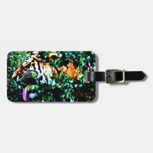 Etiqueta Para Maletas Amur Tiger cd ltm