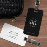 Etiqueta Para Maletas Añadir el logotipo de los colores modernos del Per<br><div class="desc">Añada el logotipo de la etiqueta de equipajes de colores de Personalizado empresarial moderno, ideal para usted y sus empleados cuando viajan por trabajo. El color de fondo en la parte delantera y posterior es editable, haga clic en "Editar" para cambiar el color Personalízalo reemplazando el texto del marcador de...</div>