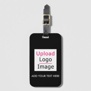 Etiqueta Para Maletas Añadir su logotipo y Personalizado Texto Moda empr