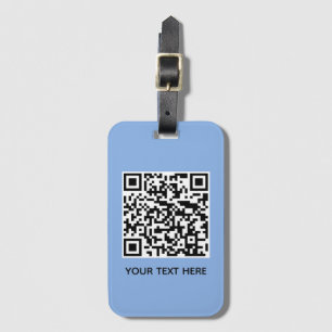Etiqueta Para Maletas Añadir su propio texto de código QR Explorar un in