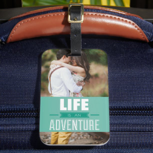 Etiqueta Para Maletas Añadir tu foto vida personalizada es una aventura