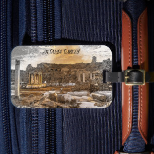 Etiqueta Para Maletas Ancianos viajes de Antalya Turquía