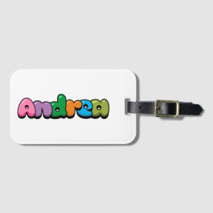Etiqueta Para Maletas Andrea