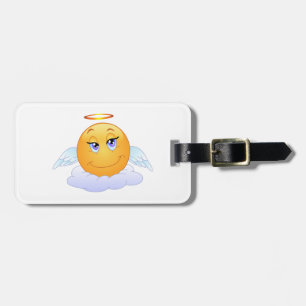 Etiqueta Para Maletas Angel smiley