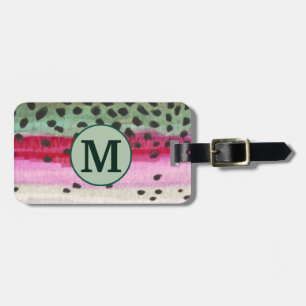 Etiqueta Para Maletas Angler, Pesca