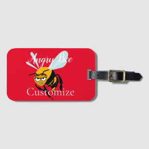 Etiqueta Para Maletas Angry Bee Thunder_Cove