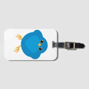Etiqueta Para Maletas Animal, Bluebird, Personalizado
