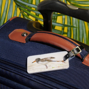 Etiqueta Para Maletas Animales de bebé más afectados Oystercatcher Chi