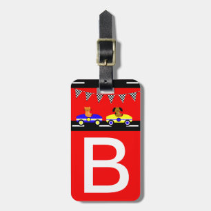 Etiqueta Para Maletas Animales y coches