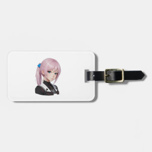Etiqueta Para Maletas Anime Aura