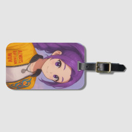 Etiqueta Para Maletas Anime K-Pop Idol Group | Original Manga-Style Pop