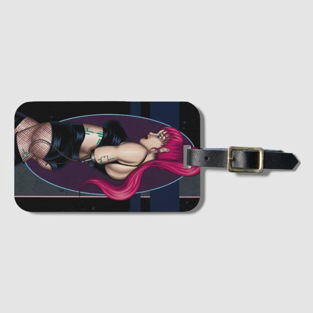 Etiqueta Para Maletas Anna (Anverso horizontal)