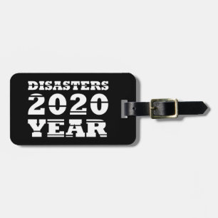 Etiqueta Para Maletas Año de los desastres de 2020