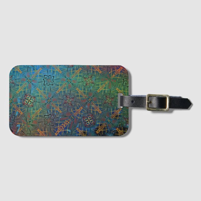 Etiqueta Para Maletas Antena (Anverso horizontal)