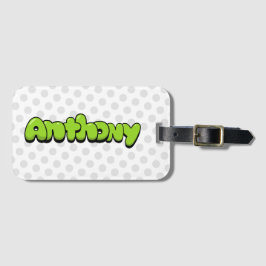 Etiqueta Para Maletas Anthony